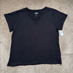 NWT Torrid Super Soft Knits Strappy Tee Size 3 22-24